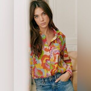 NWT Sezane Tomboy Shirt